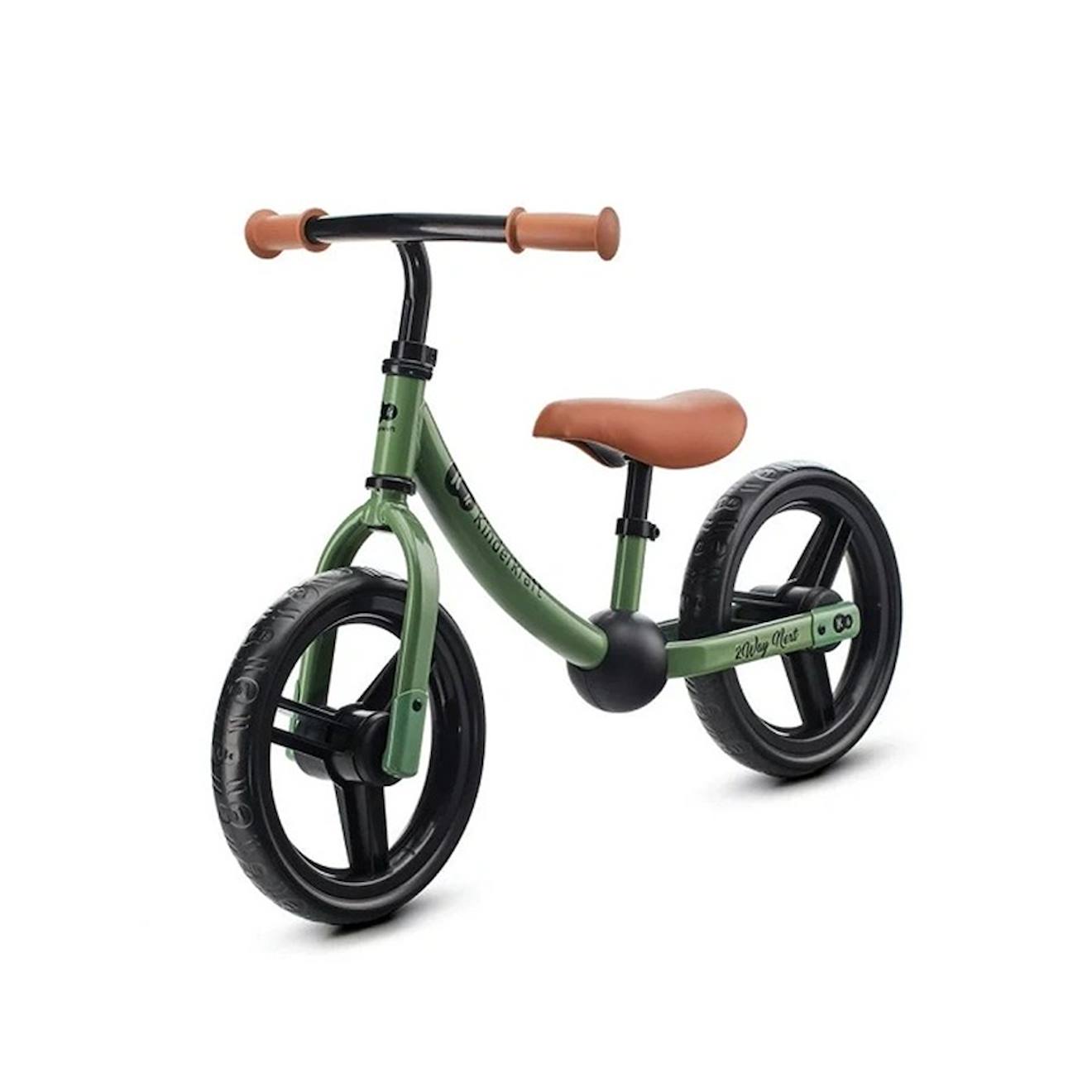 Draisienne enfant sans pédale dès 3 ans – guidon et selle réglables – modèle 2way next vert