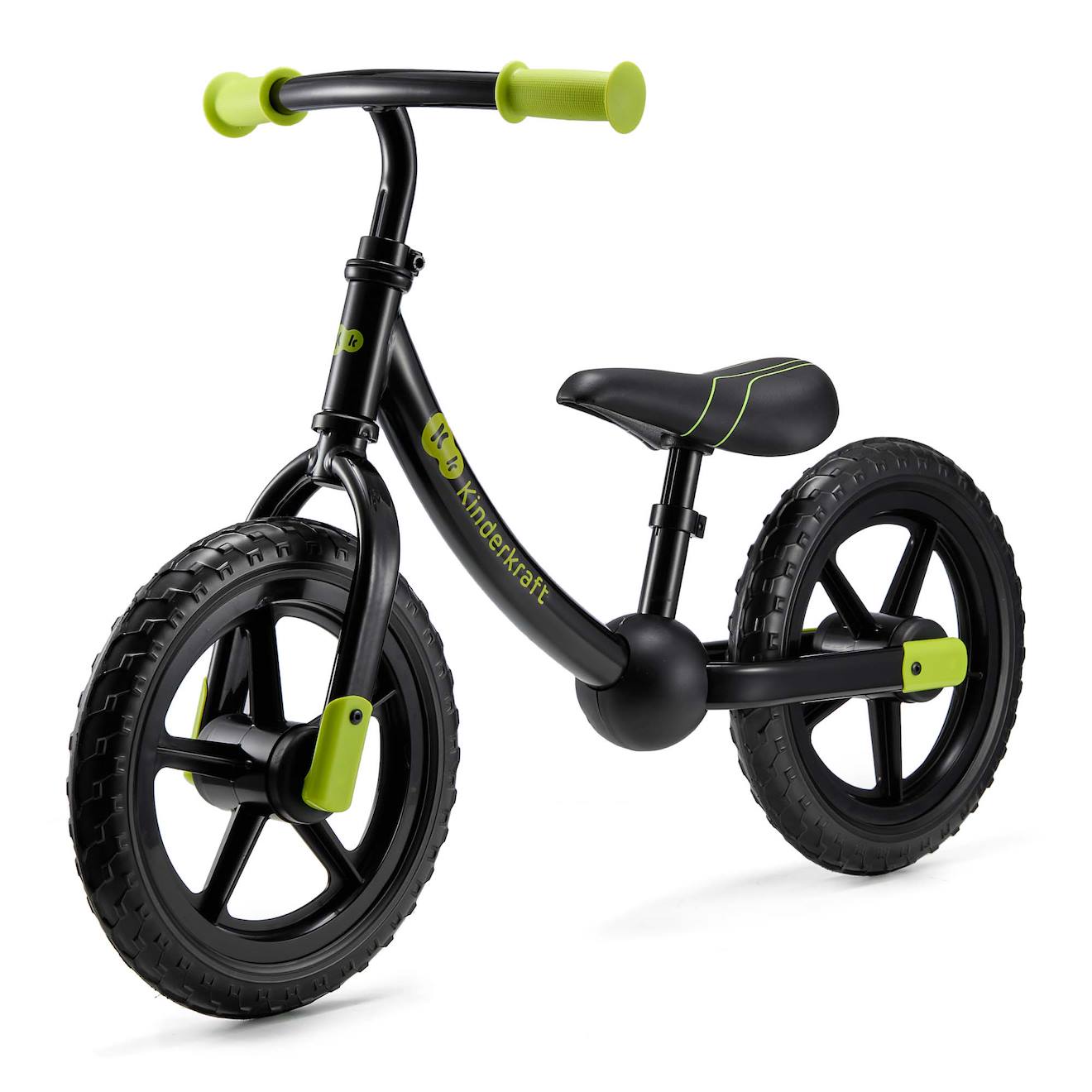 Draisienne enfant sans pédale dès 3 ans – guidon et selle réglables – modèle 2way next noir