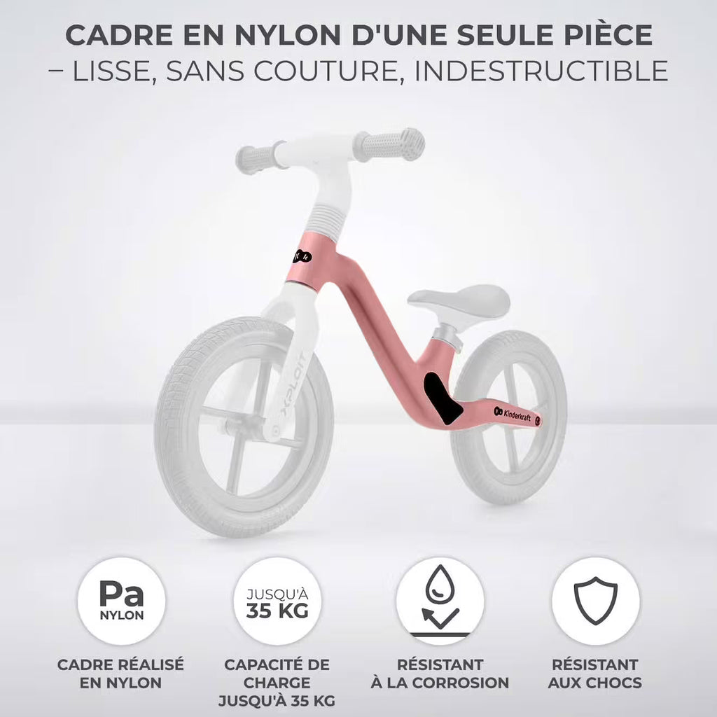 Draisienne XPLOIT : légère, sportive et évolutive dès 2 ans - Kinderkraft