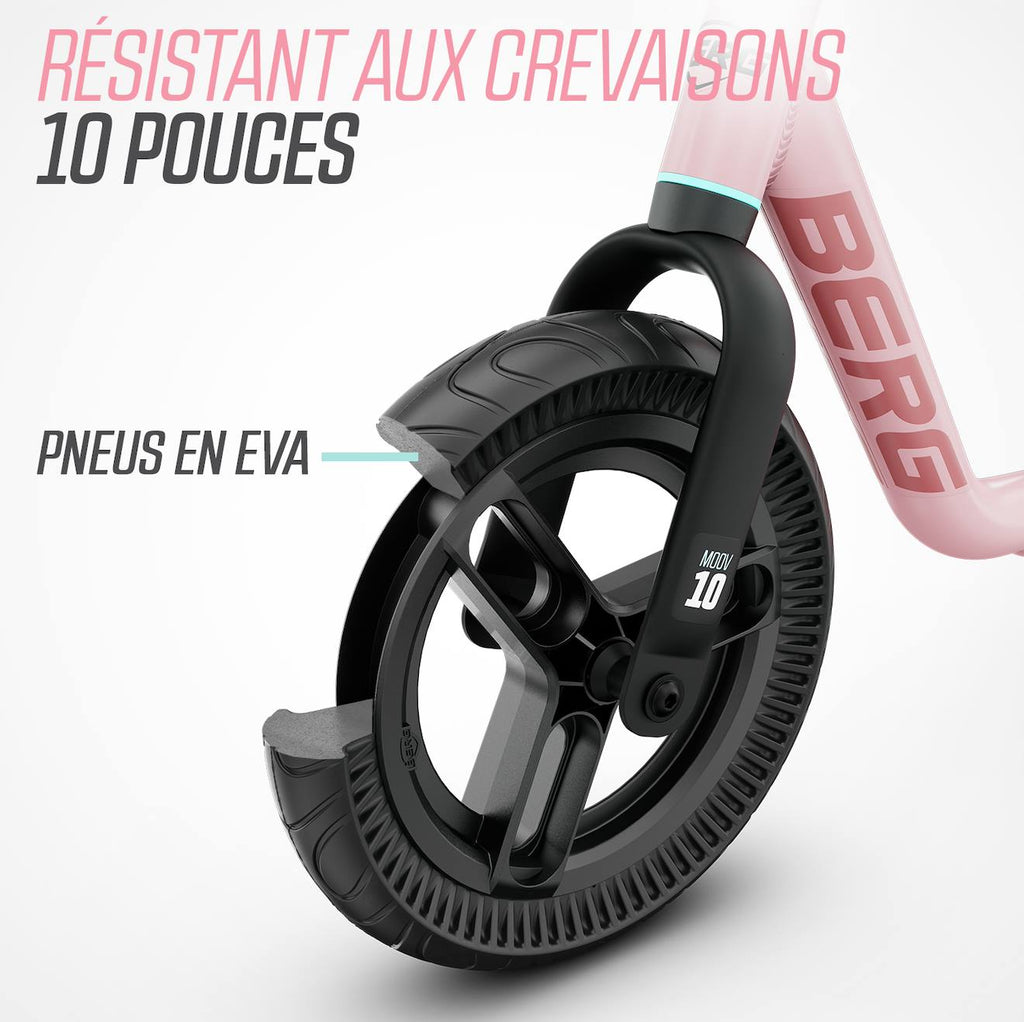 Draisienne pour enfants, 2+ ans, 10 pouces, moov 10 vert pink