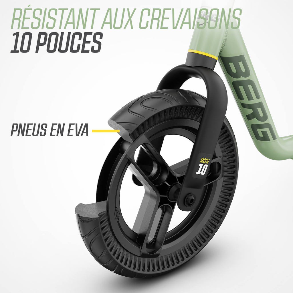 Draisienne pour enfants, 2+ ans, 10 pouces, moov 10 vert green