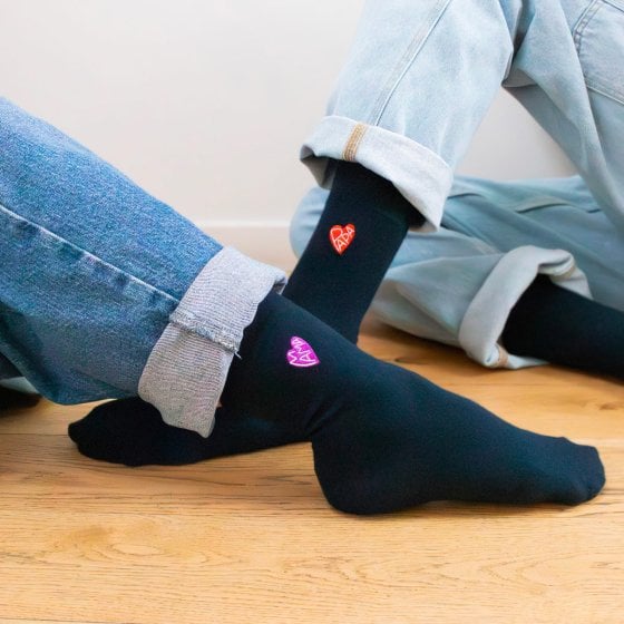 Chaussettes duo Papa & Maman