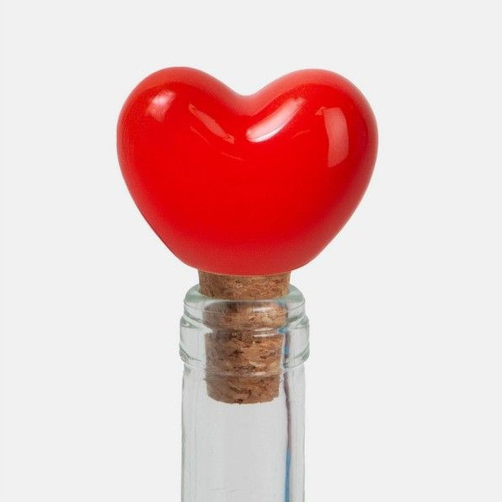 Bouchon de bouteille romantique en forme de cœur