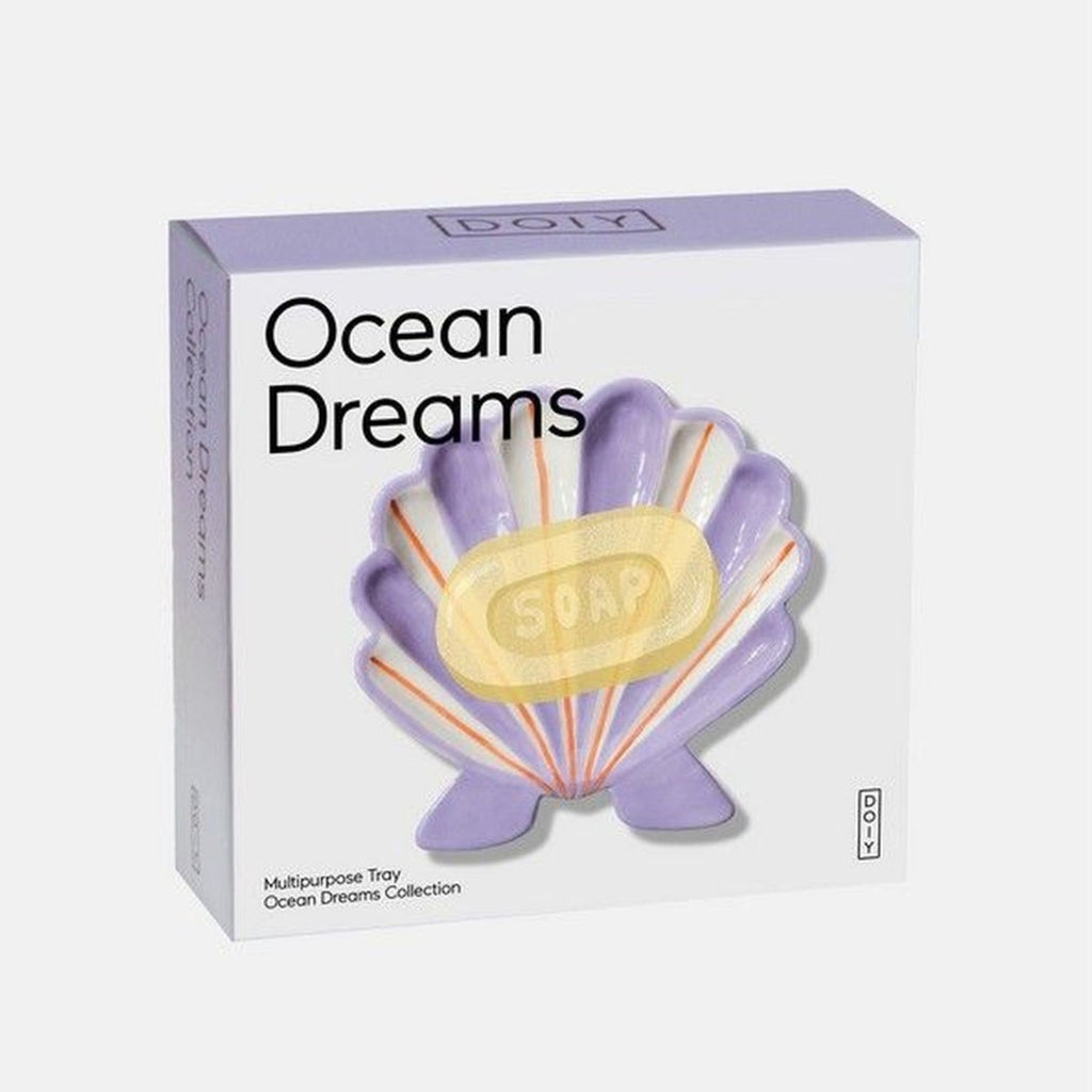 Vide-poche Océan avec motif coquillage et texture douce