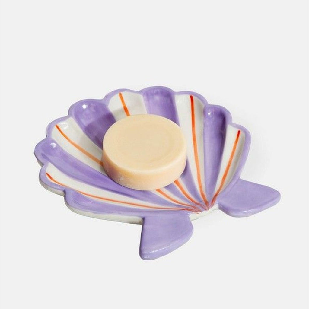 Vide-poche Océan en forme de coquillage, texture lisse