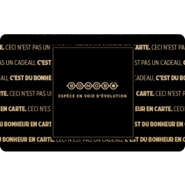 E-carte cadeau Bonobo