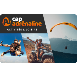 E-carte cadeau Cap Adrénaline