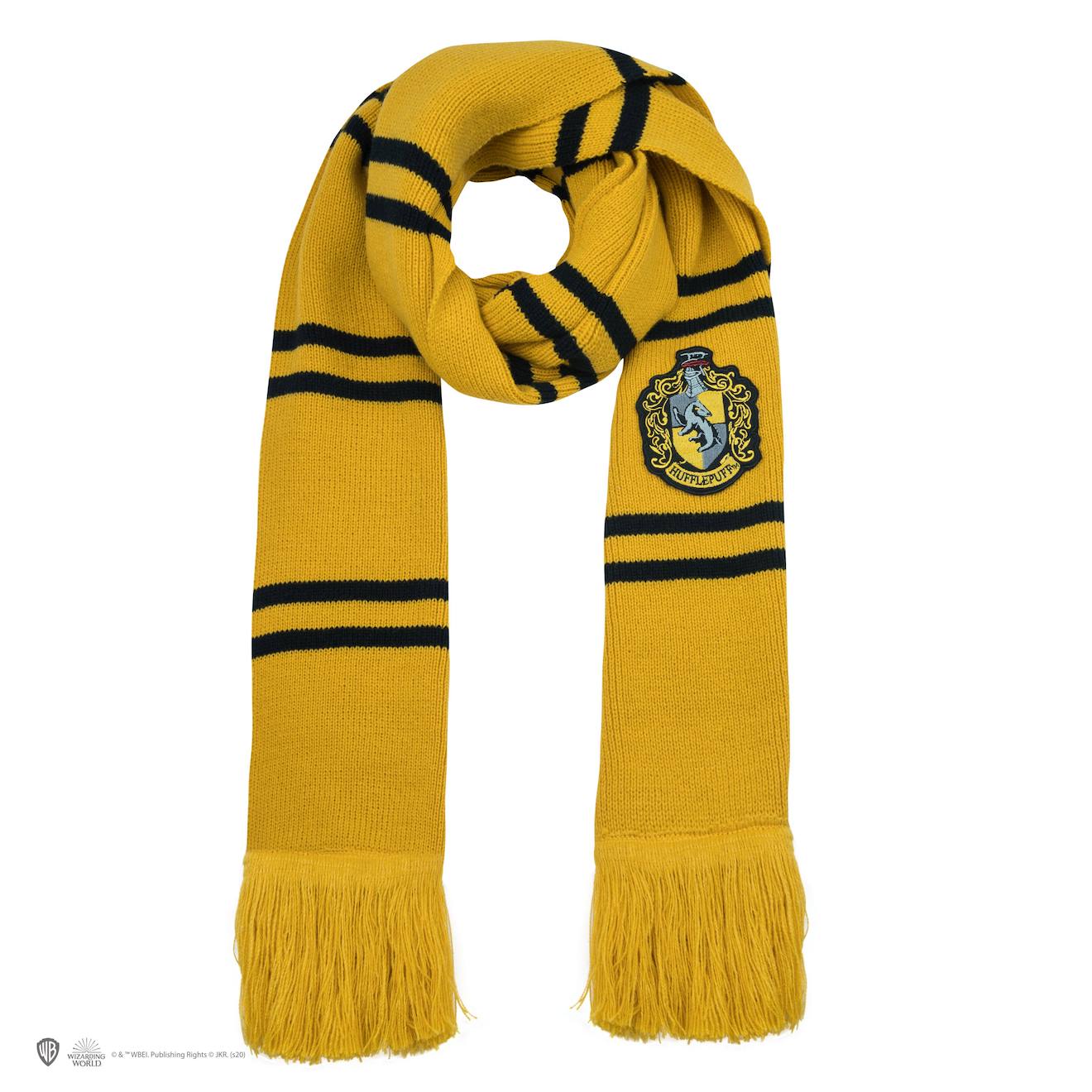 Écharpe Deluxe Poufsouffle - Harry Potter Jaune Rayé