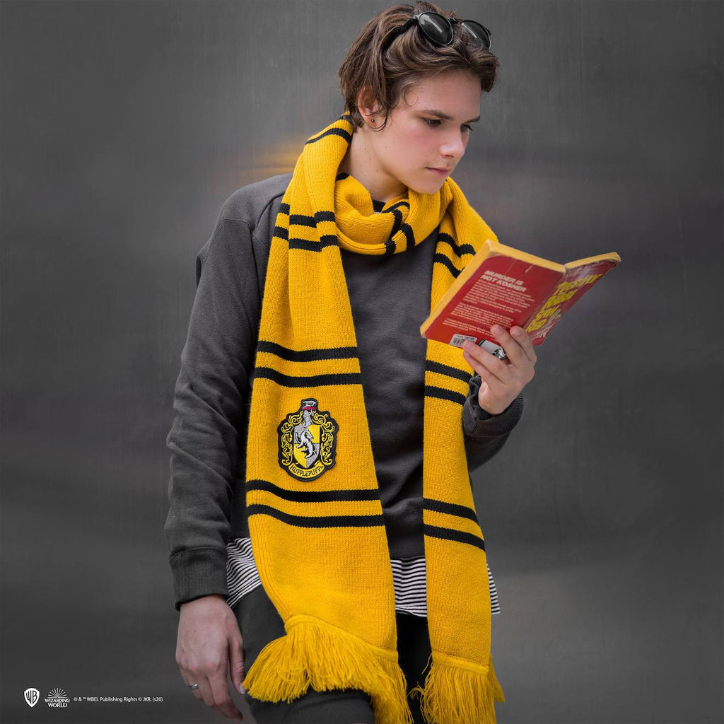 Écharpe Deluxe Poufsouffle - Harry Potter Jaune Rayé