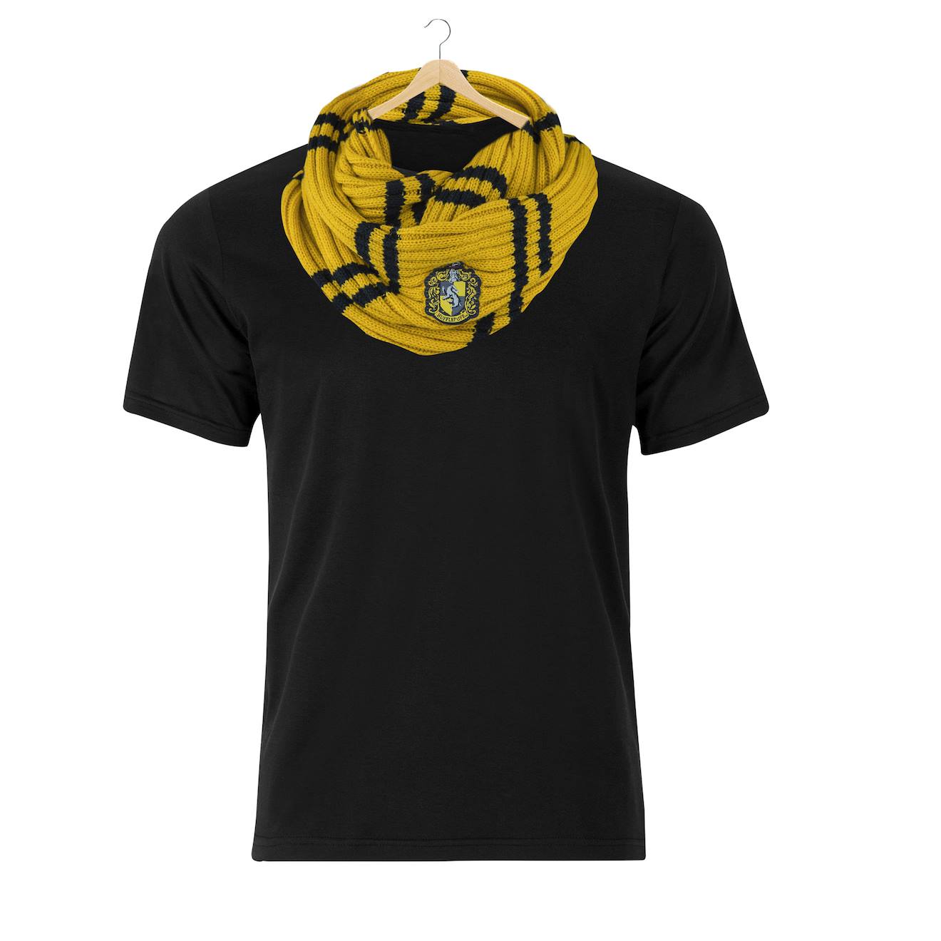 Écharpe Infini Poufsouffle - Harry Potter Jaune Rayé
