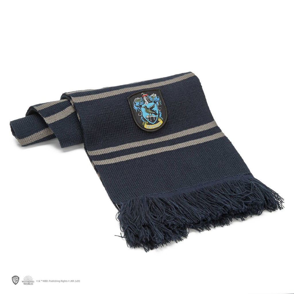 Écharpe serdaigle - Harry Potter bleu rayé