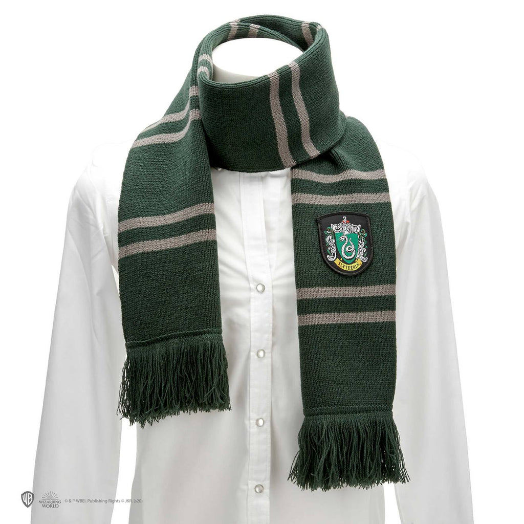 Écharpe Serpentard - Harry Potter Vert Rayé