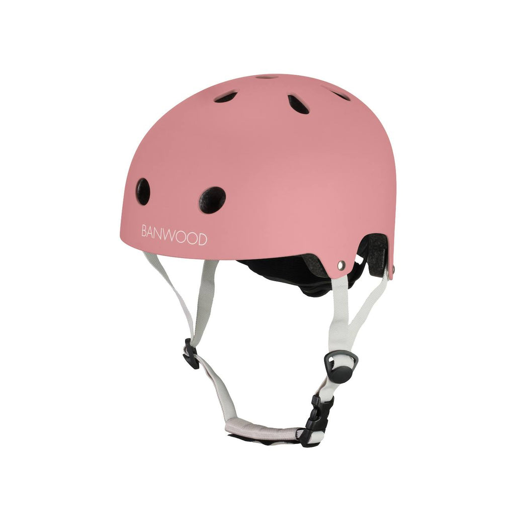 Eco casque en abs recyclé durable framboise