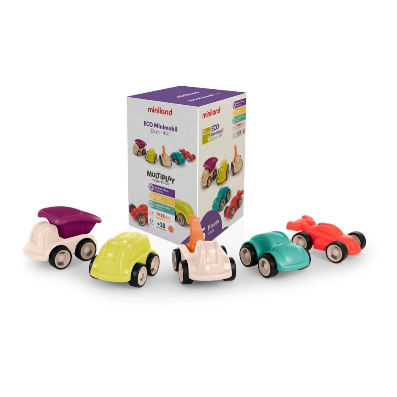 Eco minimobil 12 cm violet