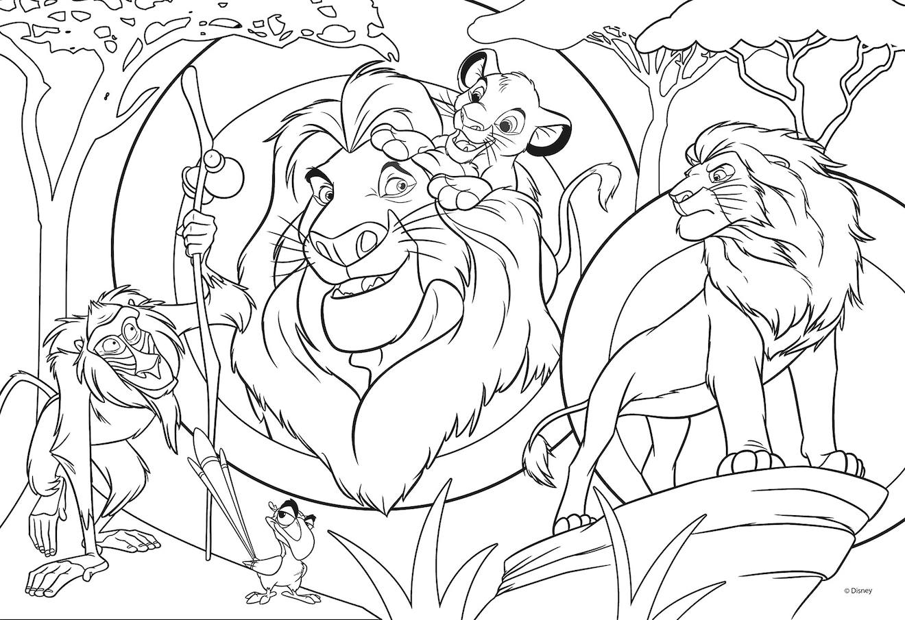 Eco-puzzle 24 pièces double face Disney classic multicolore