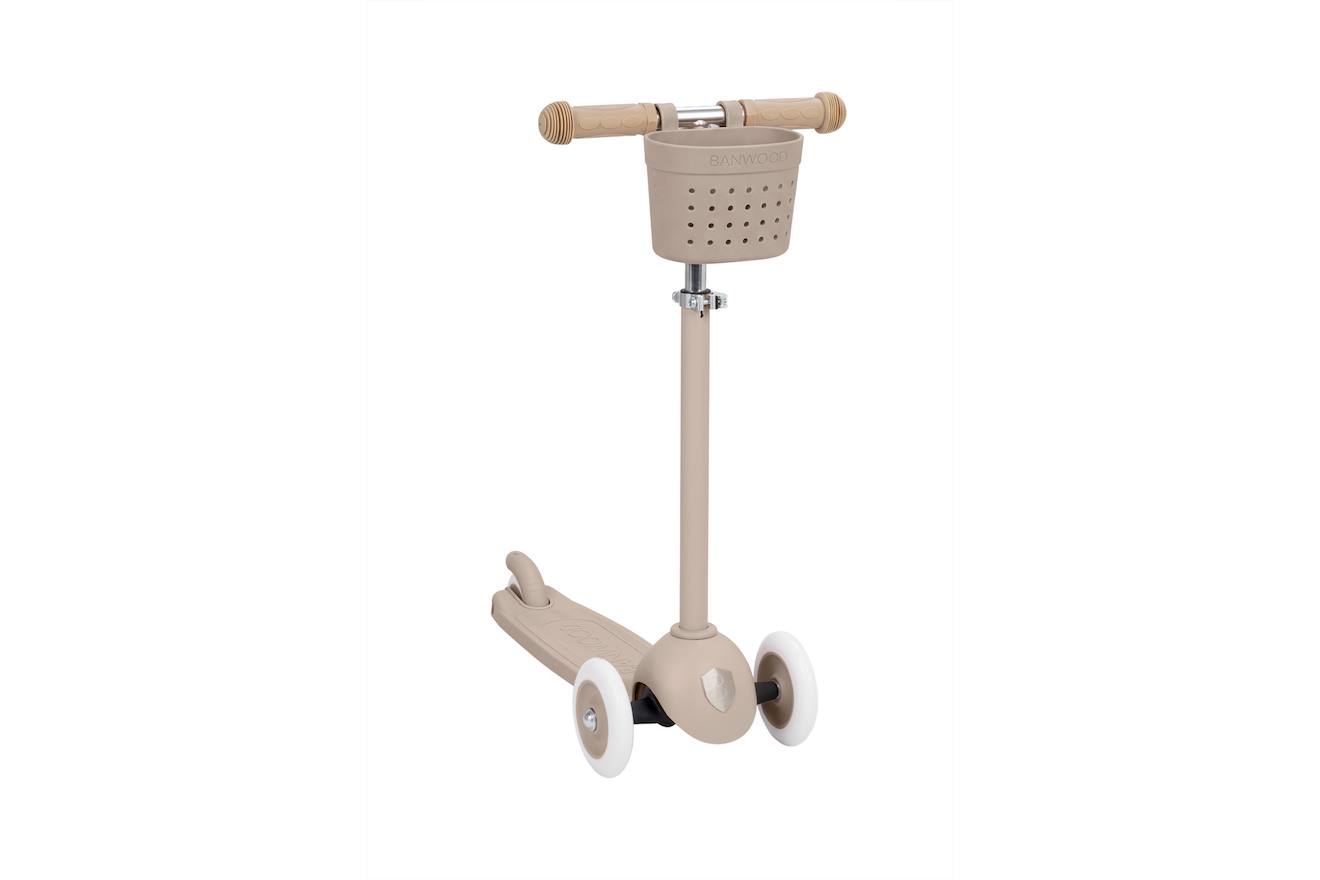 Eco scooter en plastique recyclé sable