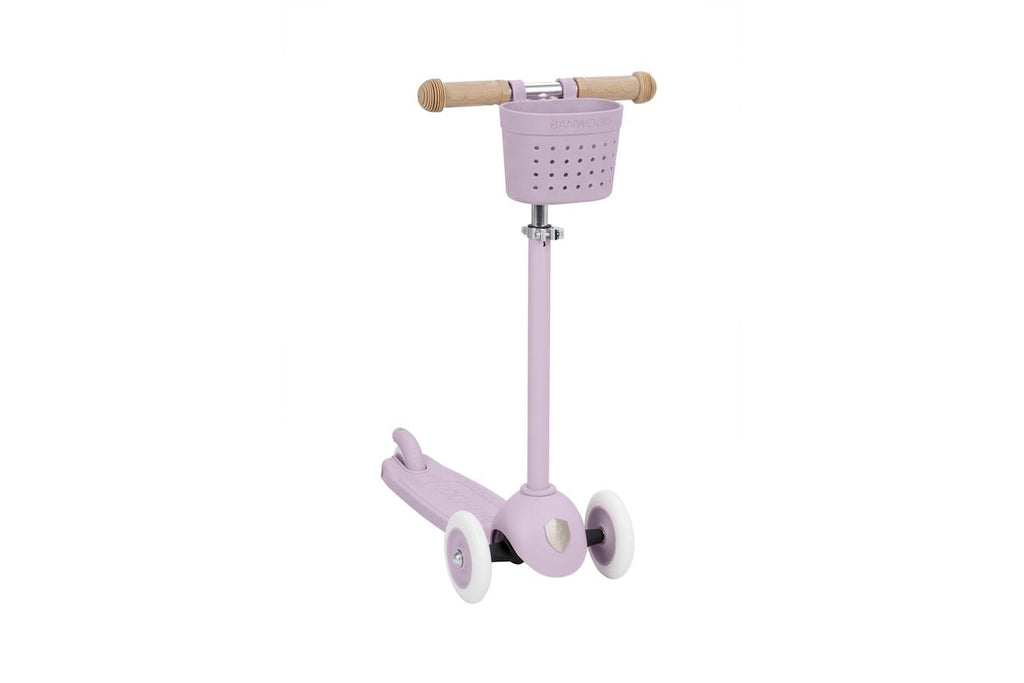 Eco scooter en plastique recyclé lavande