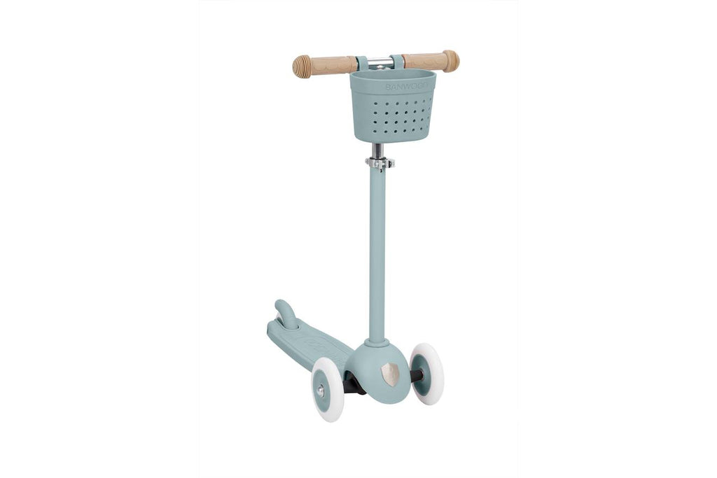 Eco scooter en plastique recyclé sarcelle