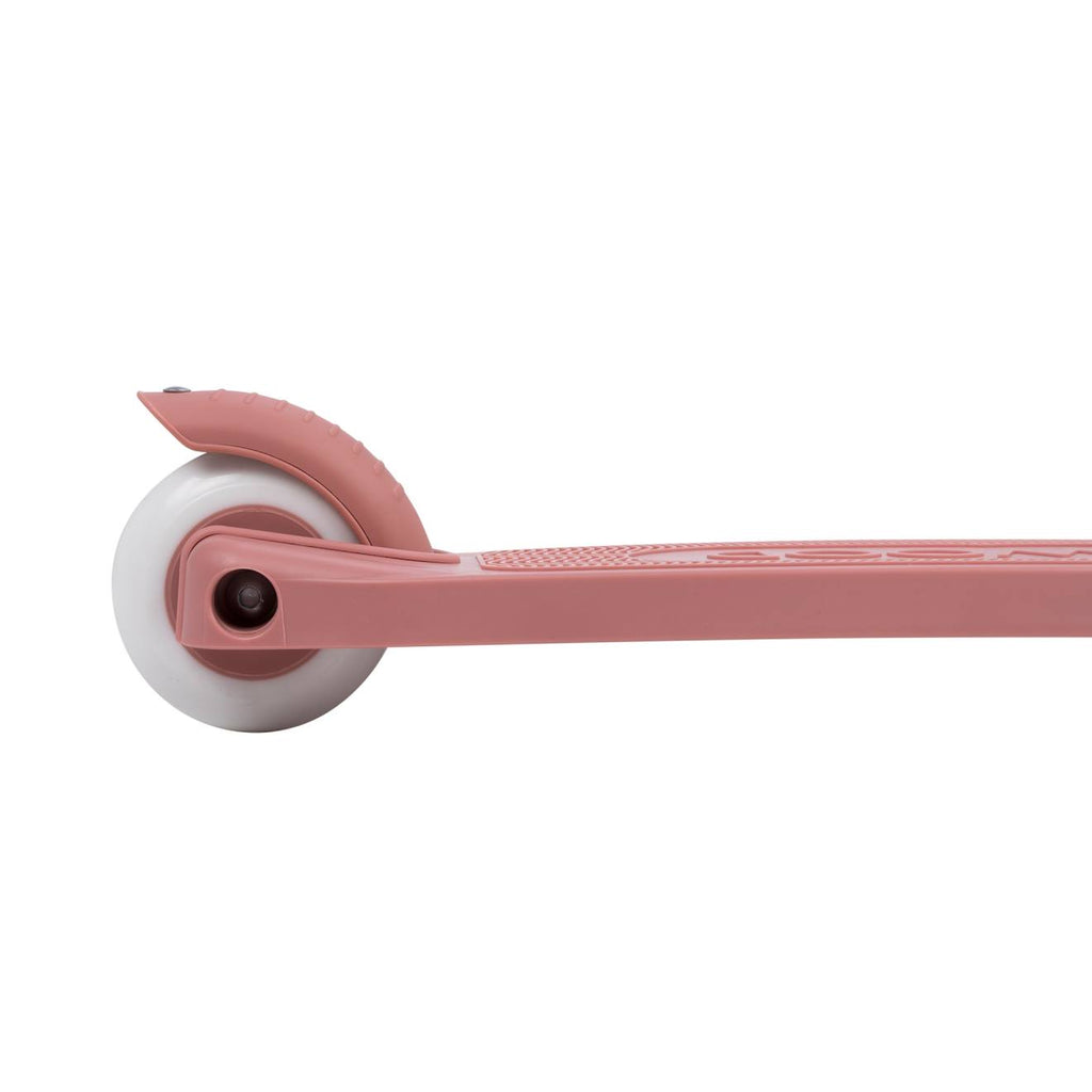 Eco scooter en plastique recyclé framboise