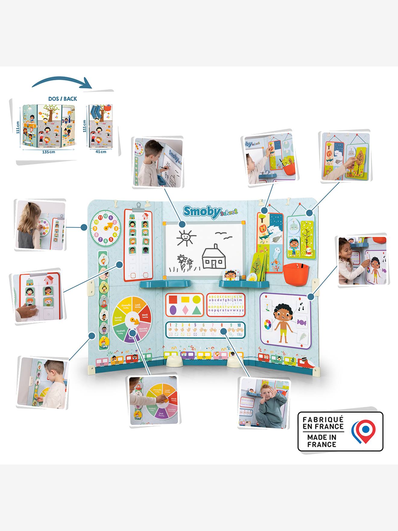 École Smoby bleu