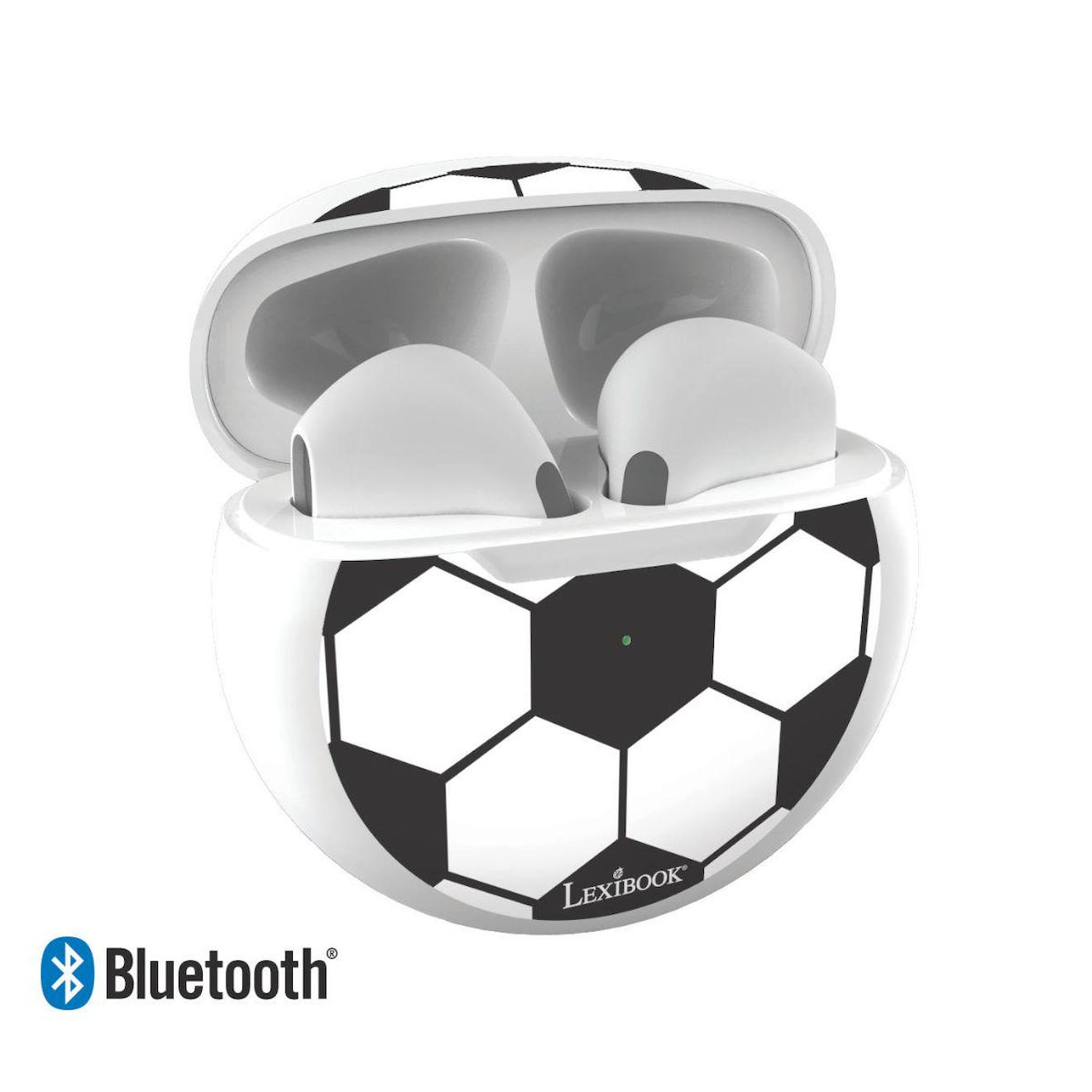 Écouteurs sans fil Bluetooth football multicolore