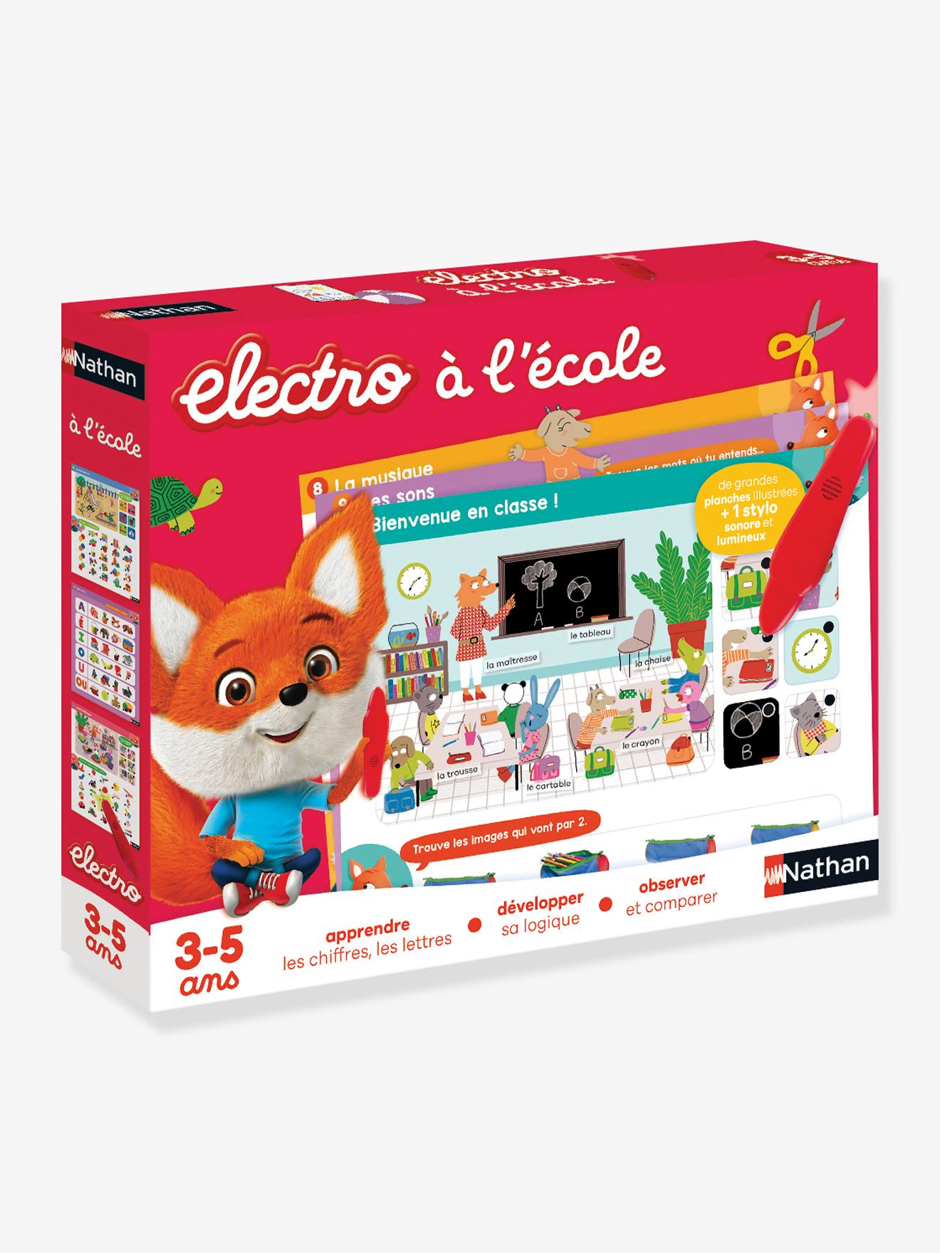 Électro-école rouge