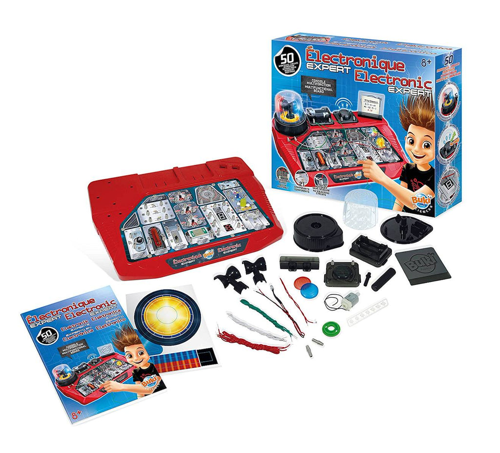 Électronique expert bleu