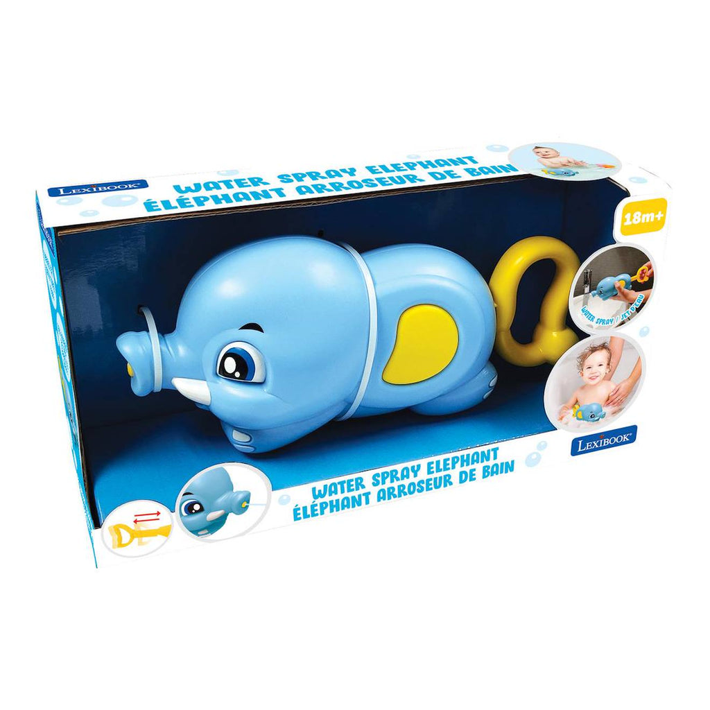 Elephant arroseur jouet de bain bleu
