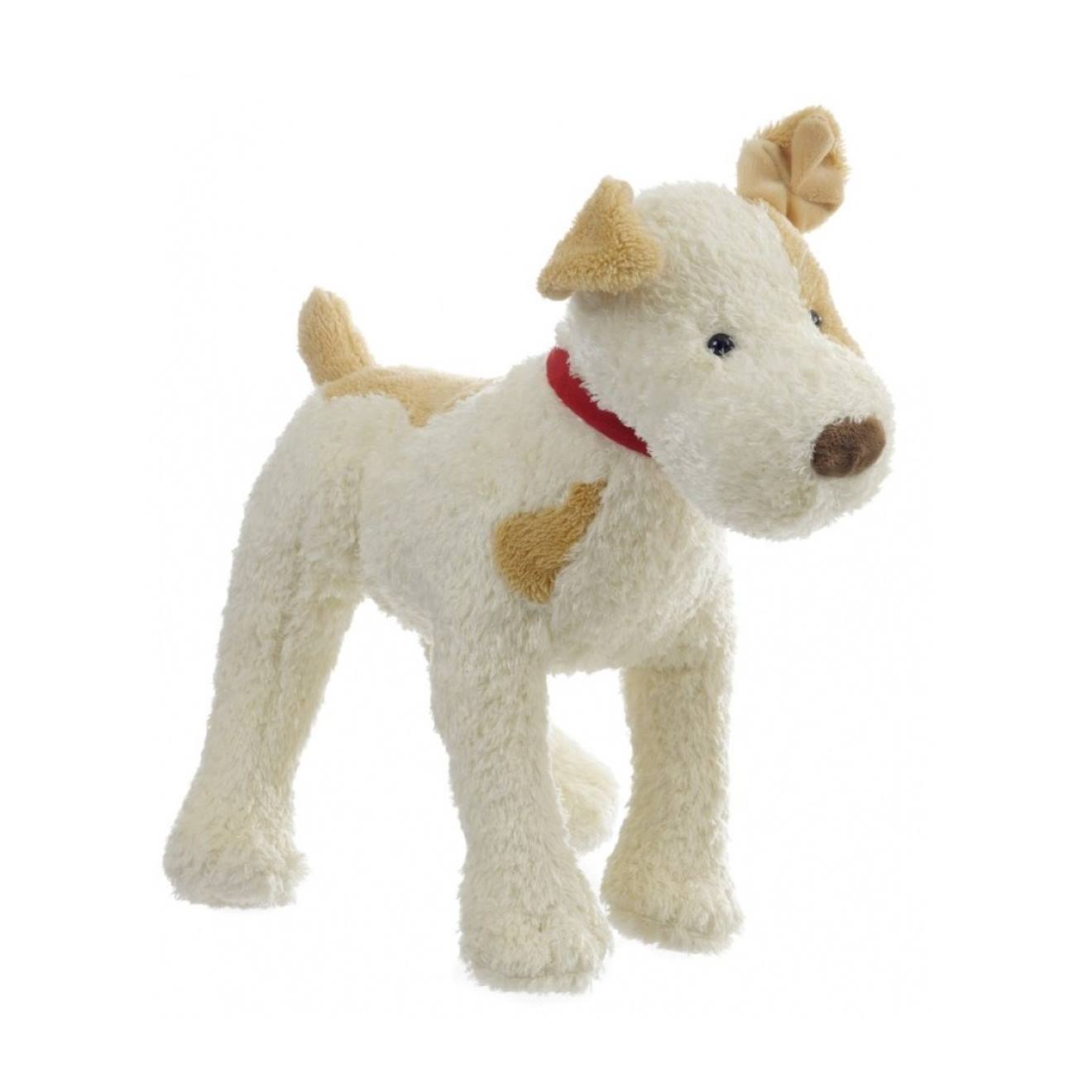 Eliot le chien en peluche beige