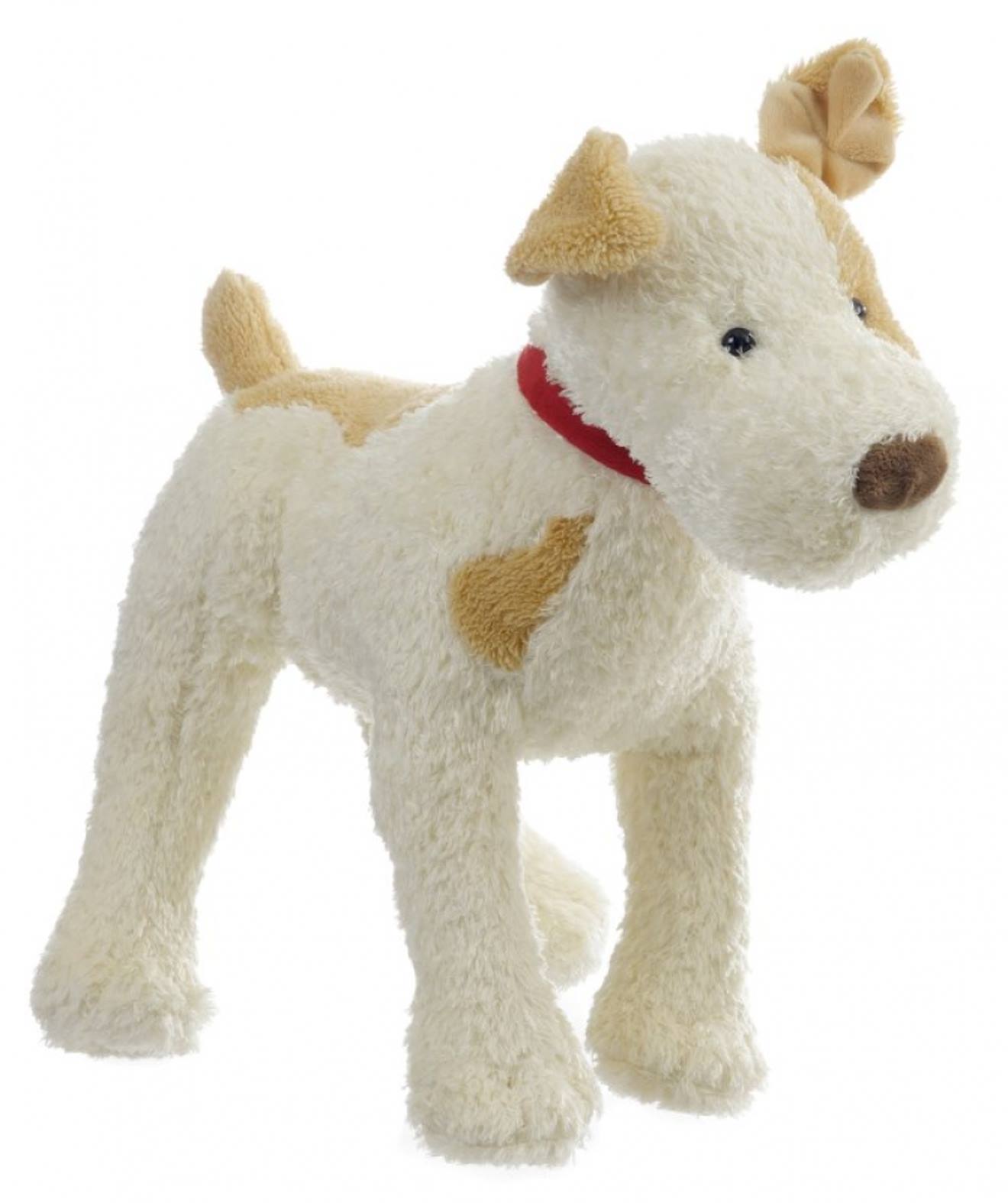 Eliot le chien en peluche beige