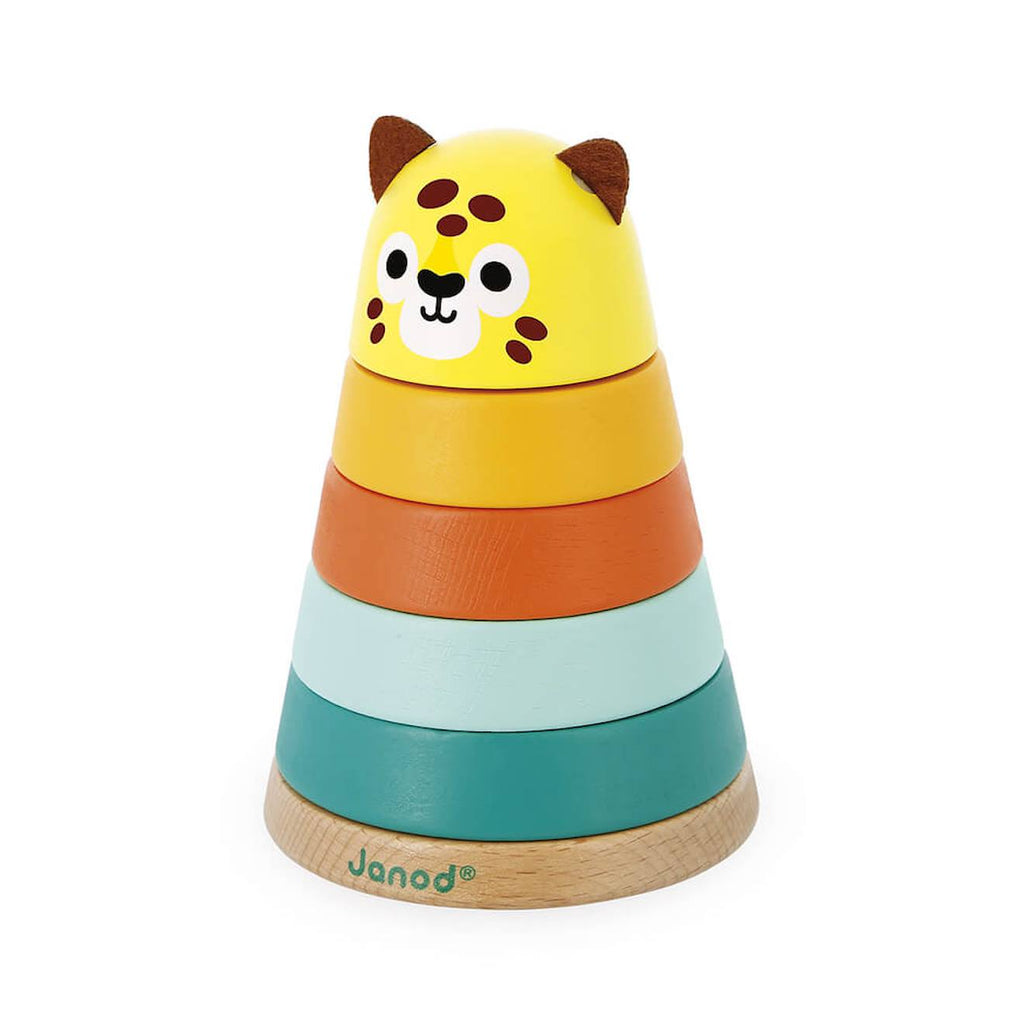 Empilable jaguar tropik en bois FSC multicolore
