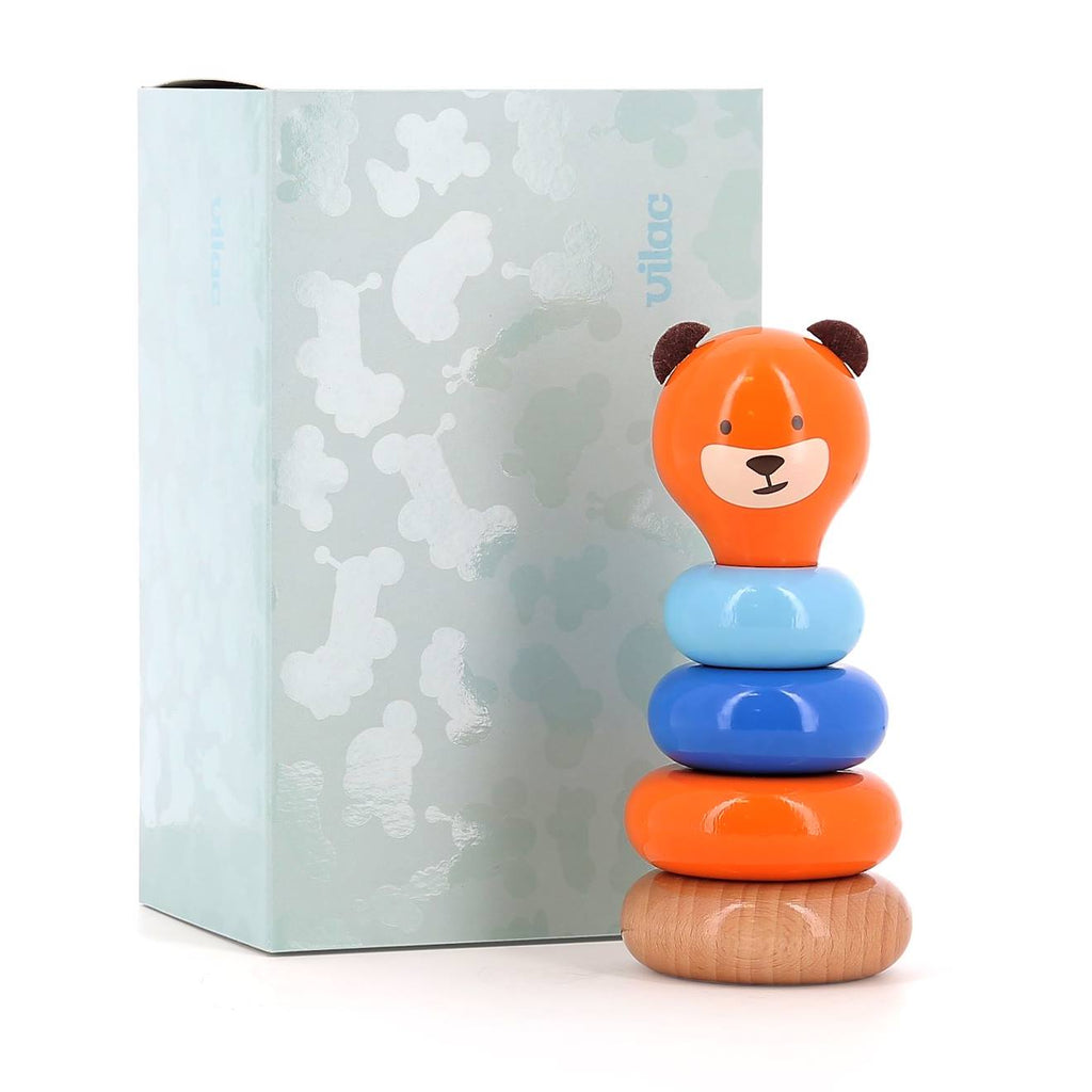 Empilable marcel l'ours orange