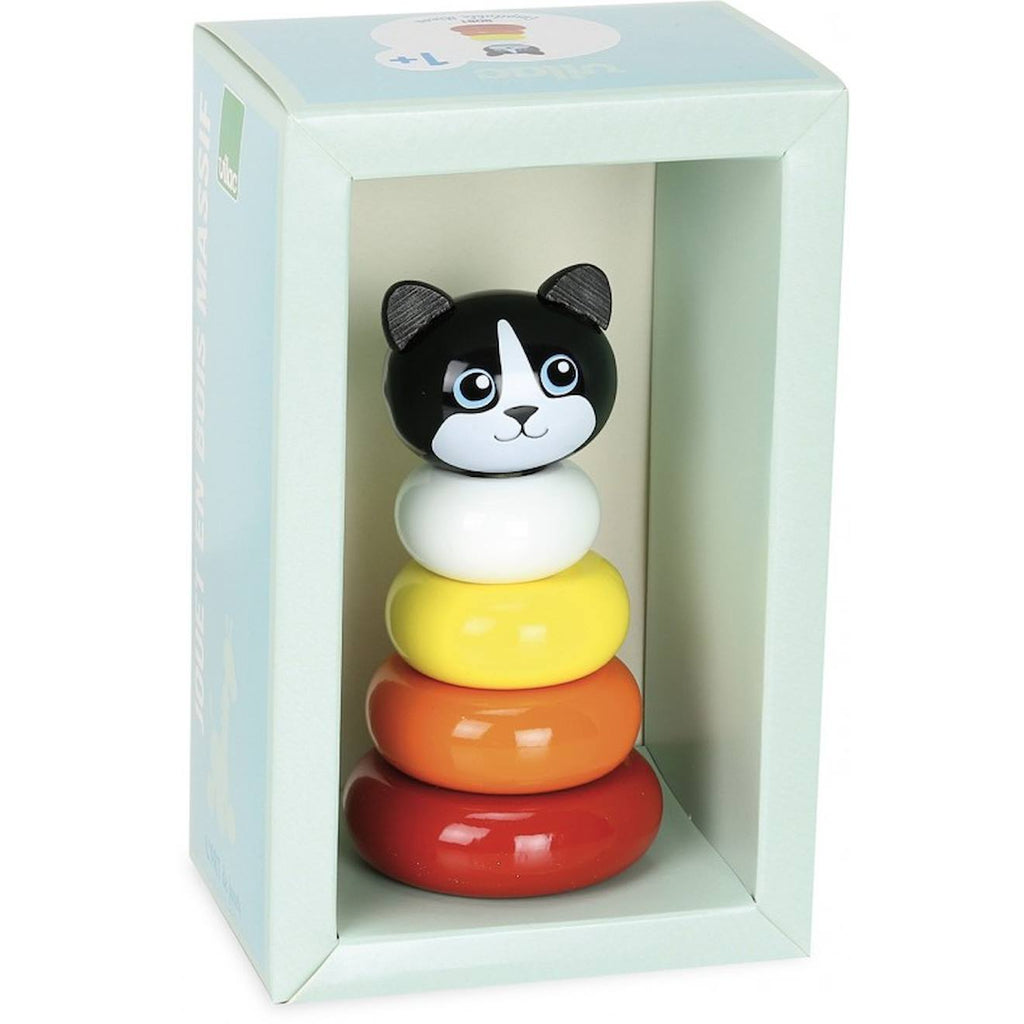 Empilable minou rouge