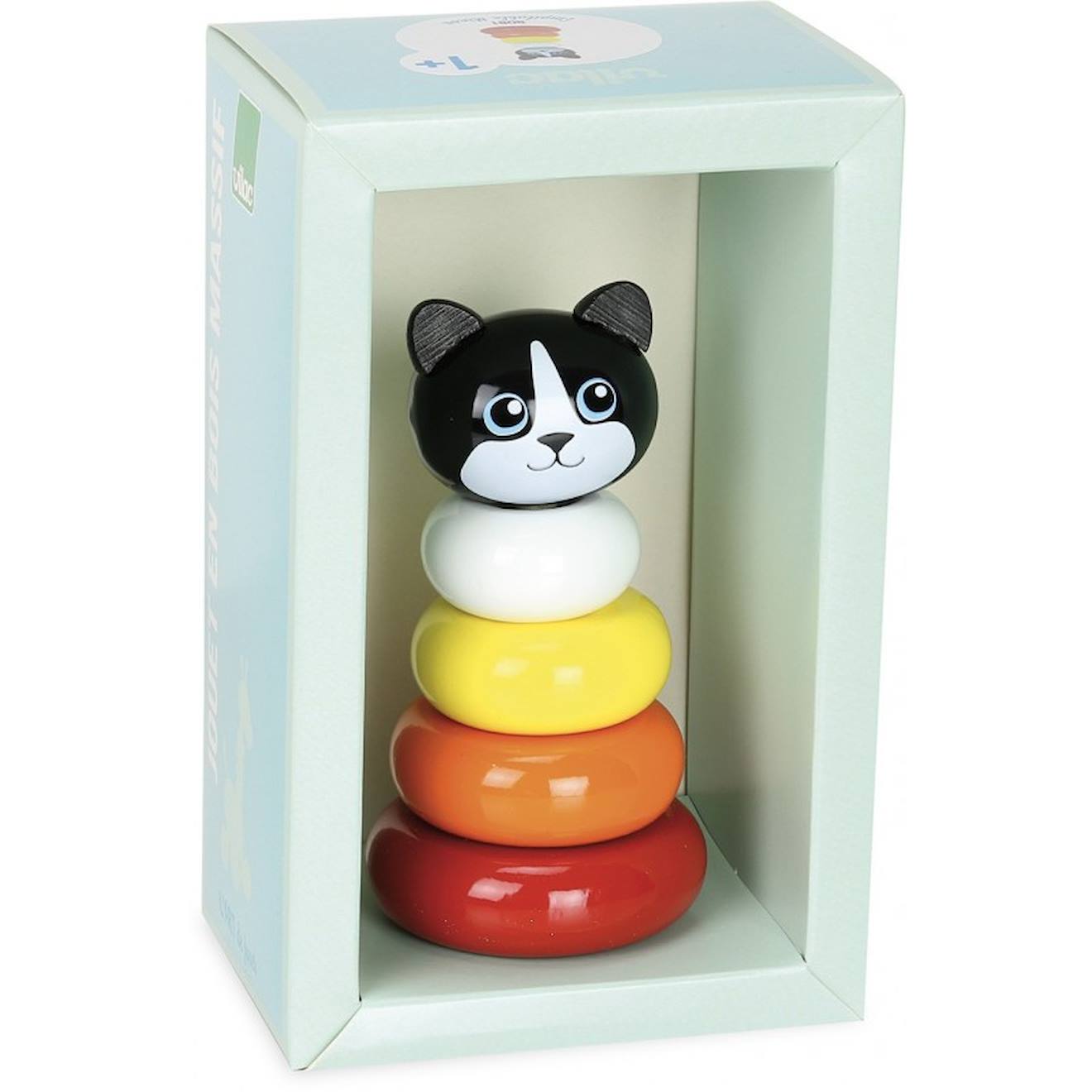 Empilable minou rouge