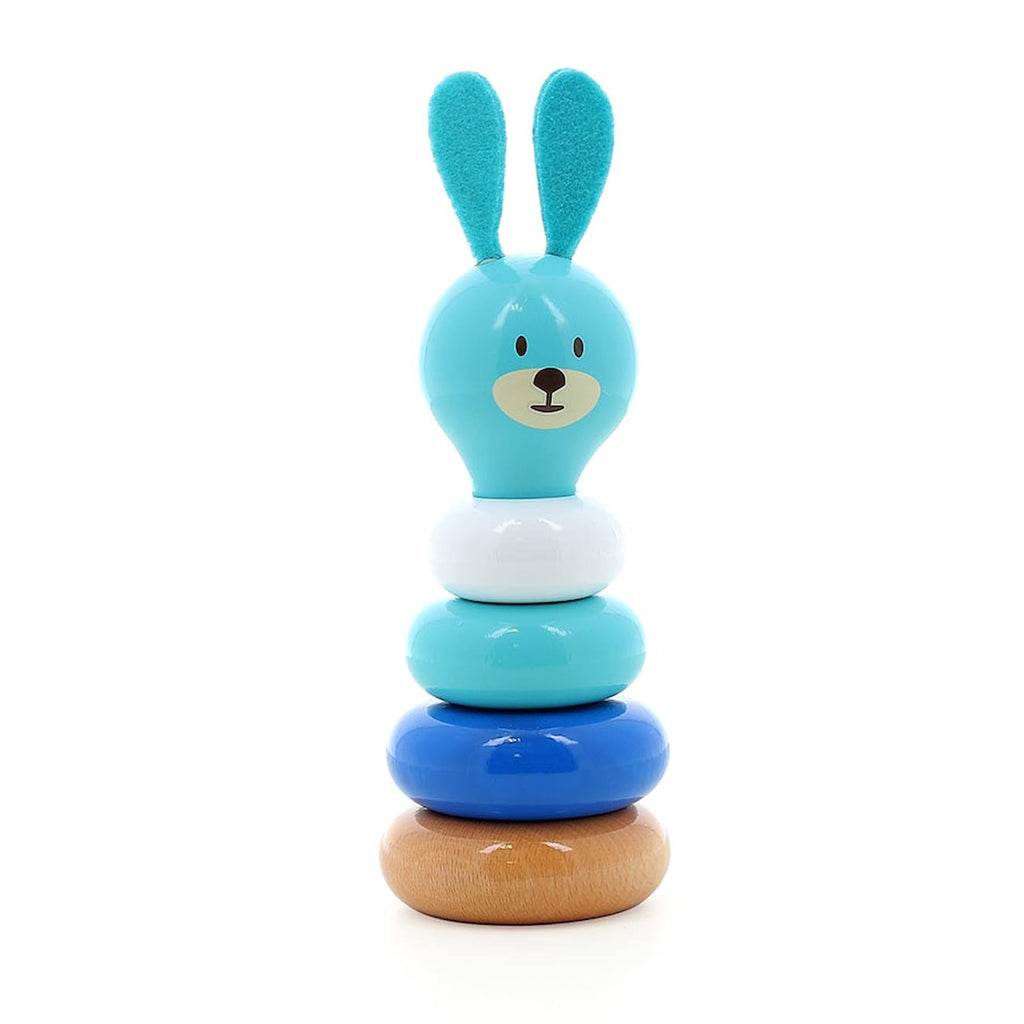 Empilable raoul le lapin bleu