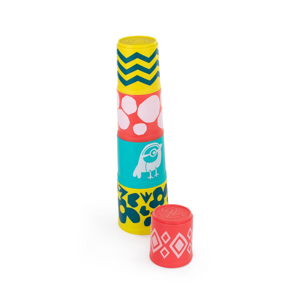 Empilables pour bébés : stacking cups multicolore