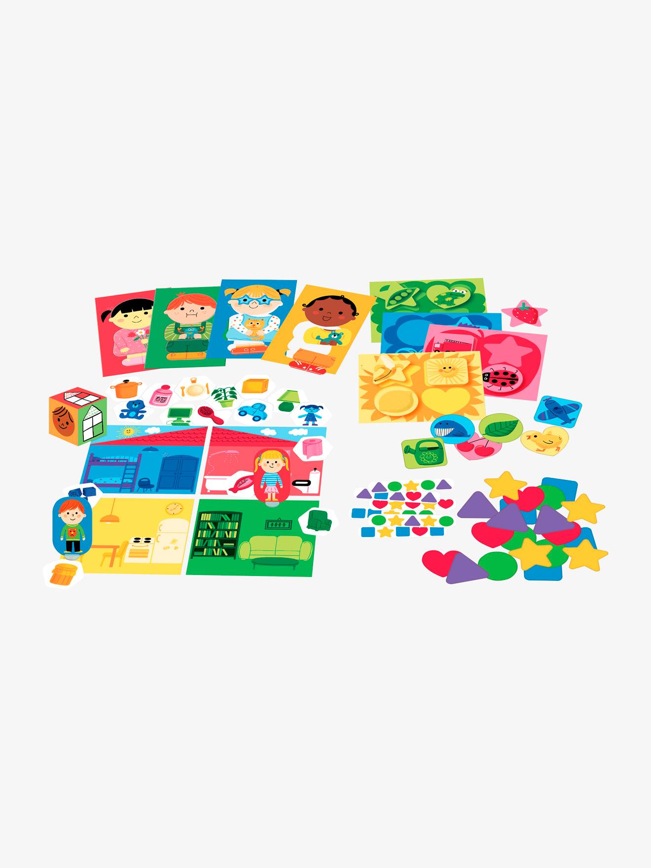 En route vers la maternelle multicolore