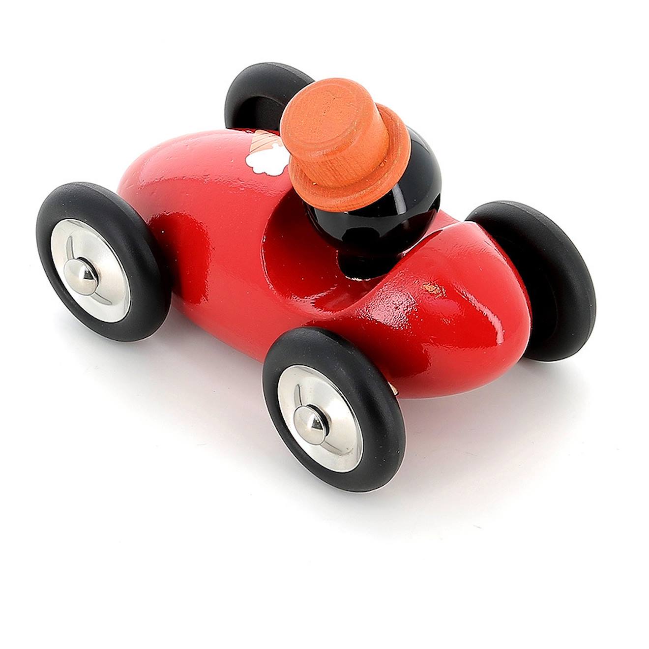 En voiture rené le pingouin rouge