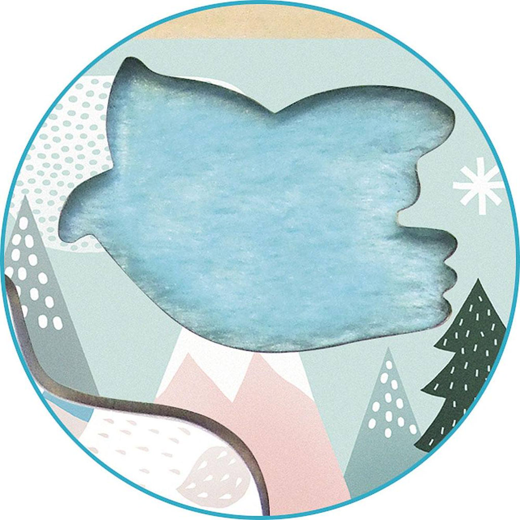 Encastrement tactile banquise bleu