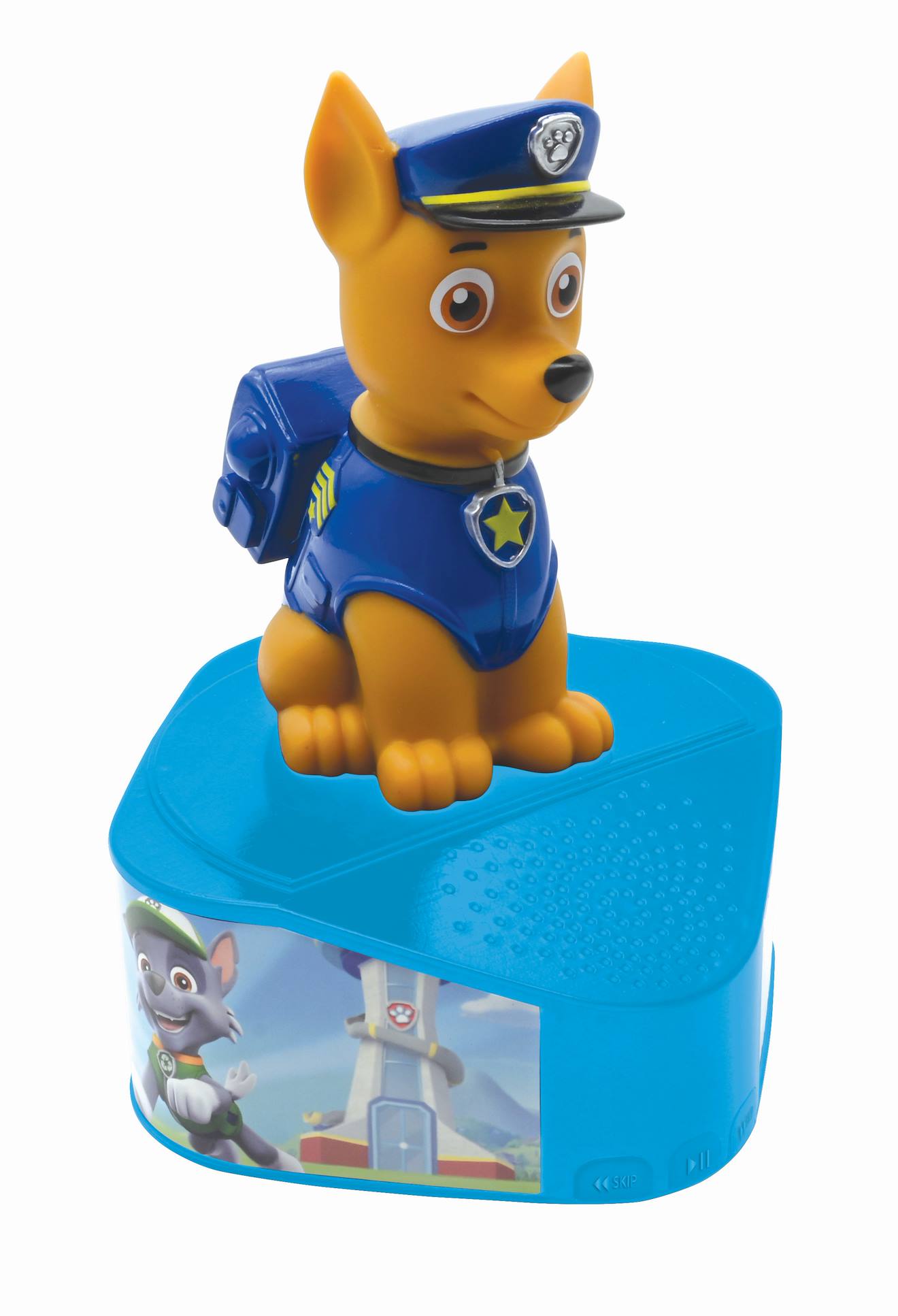 Enceinte Bluetooth avec figurine lumineuse de chase multicolore