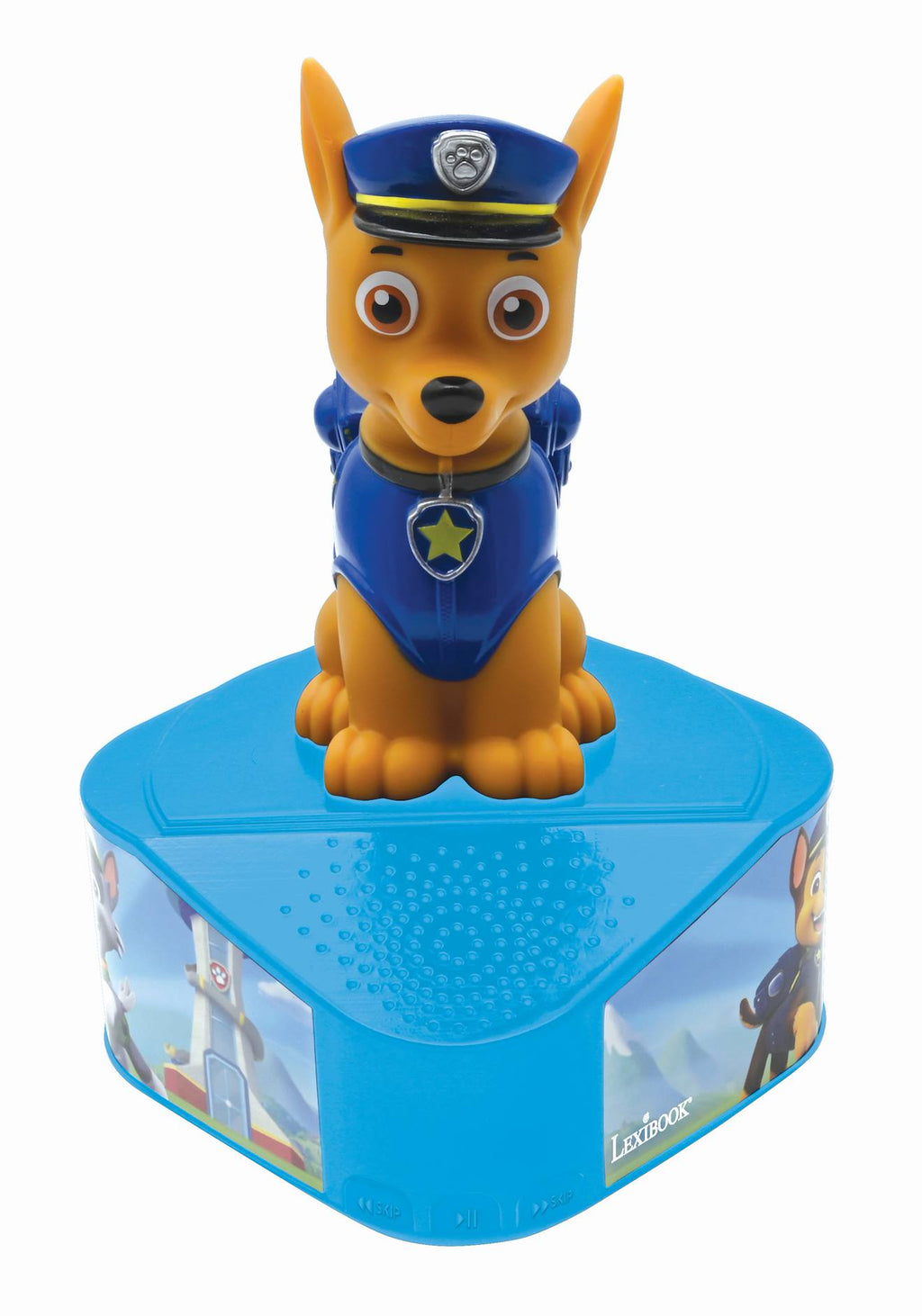 Enceinte Bluetooth avec figurine lumineuse de chase multicolore