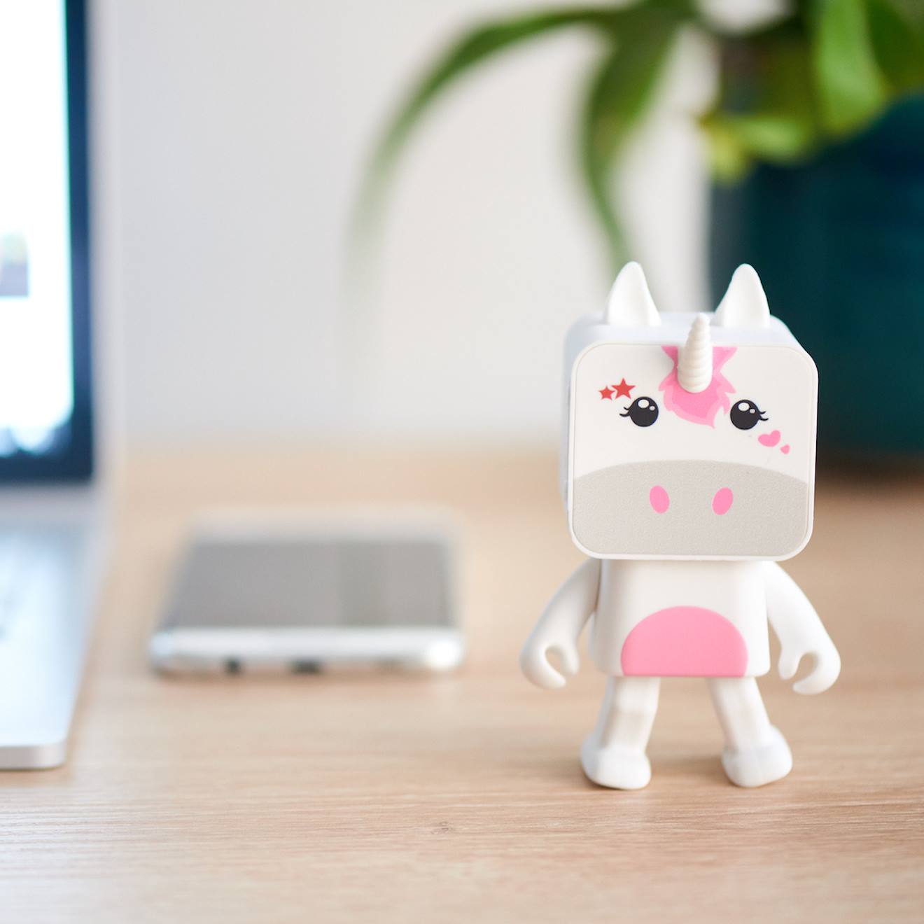 Enceinte Bluetooth dancing animal licorne multicolore