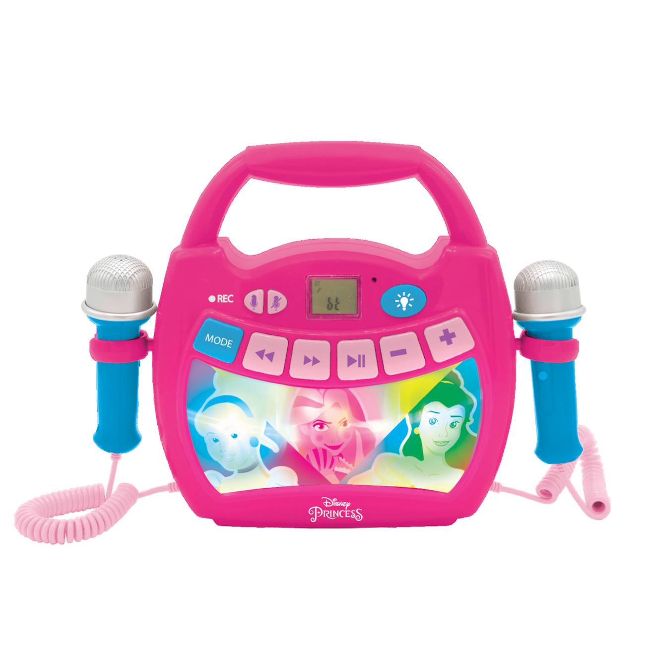 Enceinte Bluetooth Disney princesse avec micros multicolore