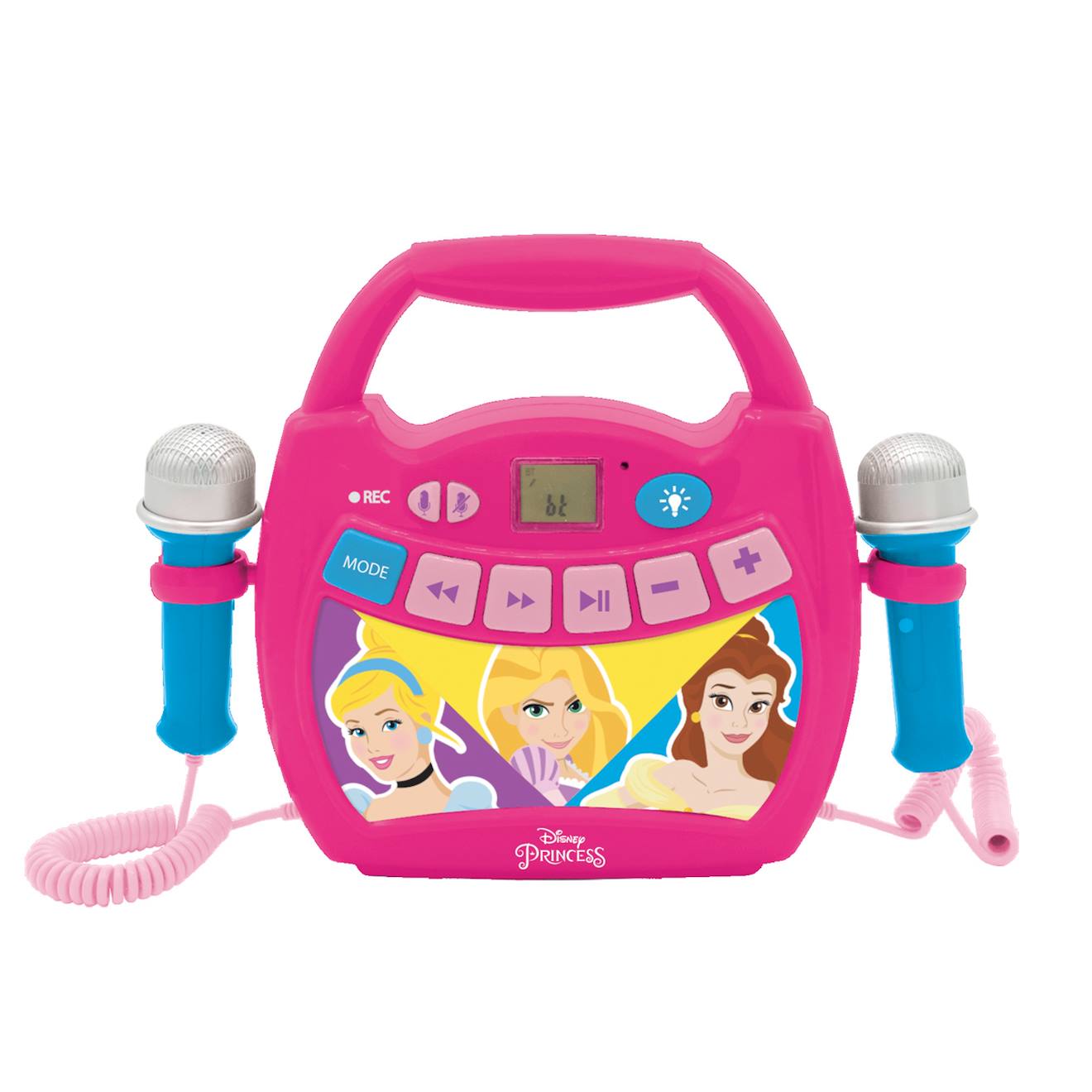 Enceinte Bluetooth Disney princesse avec micros multicolore