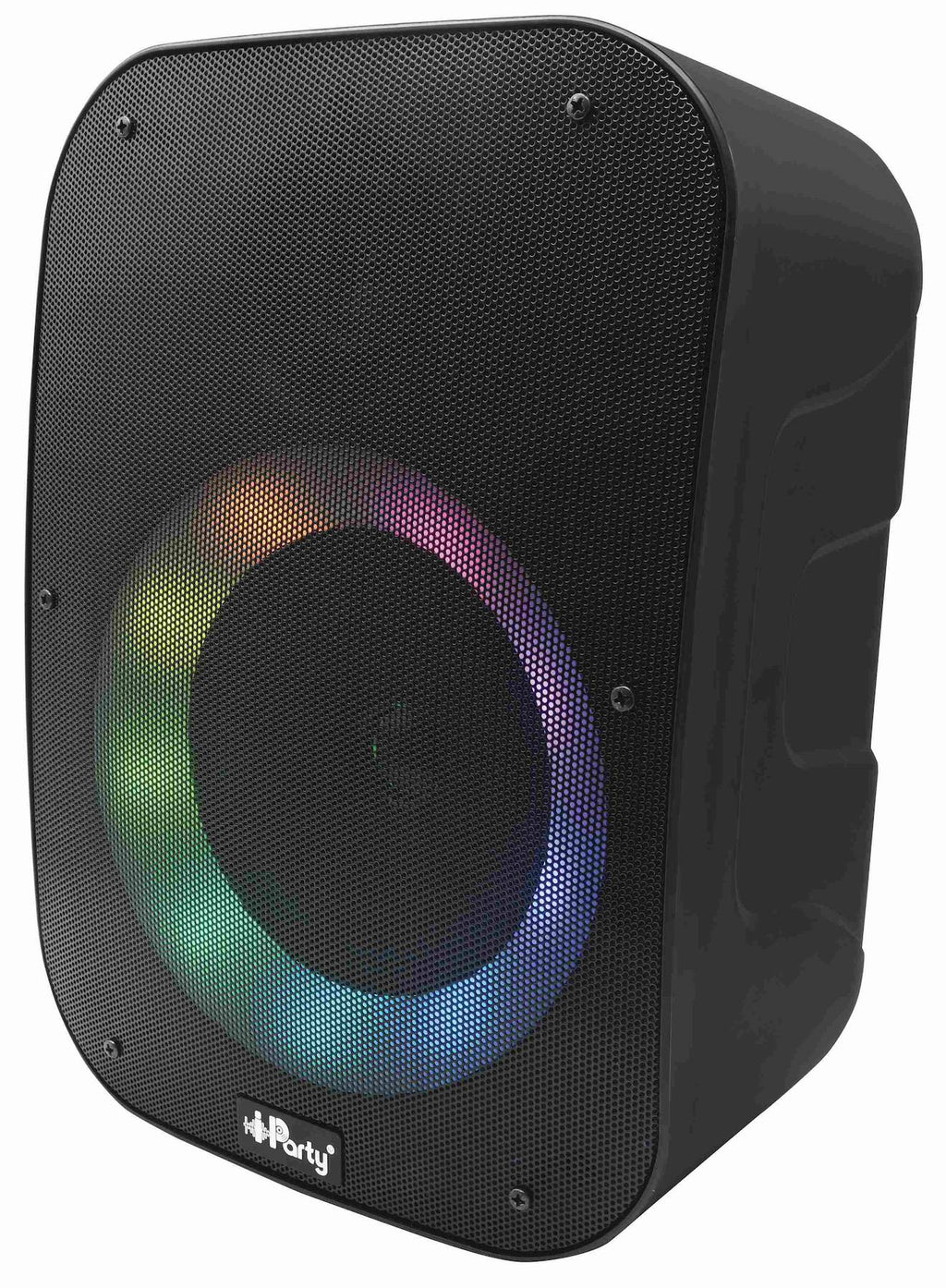 Enceinte Bluetooth iparty avec micro et effets lumineux multicolores multicolore