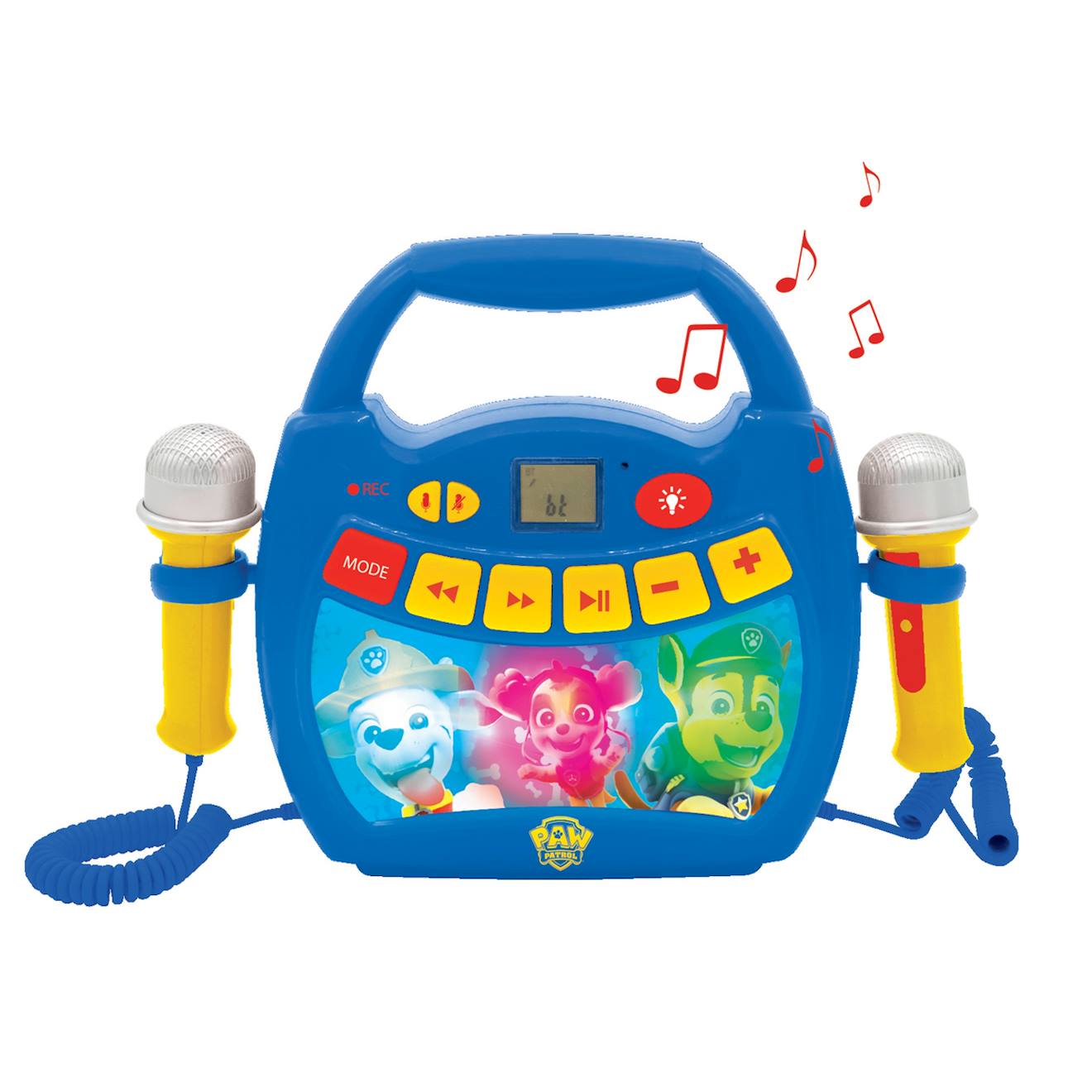 Enceinte Bluetooth La Pat' Patrouille avec micros multicolore