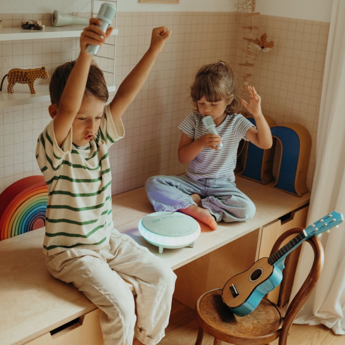 Enceinte karaoké portable pour enfants Kidykaroke - Kidywolf