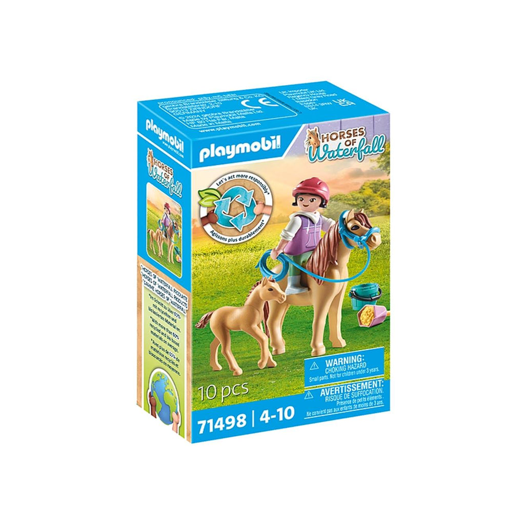 Enfant avec poneys 71498 multicolore