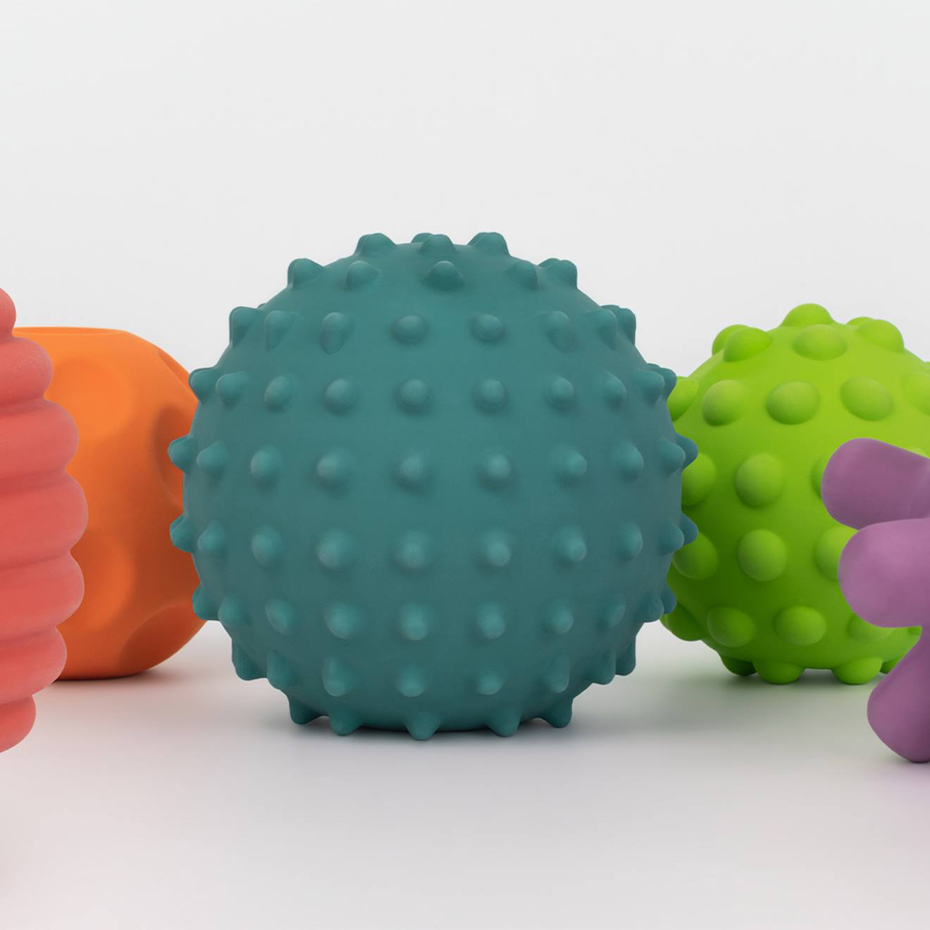 Ensemble de balles sensorielles sensory balls beige