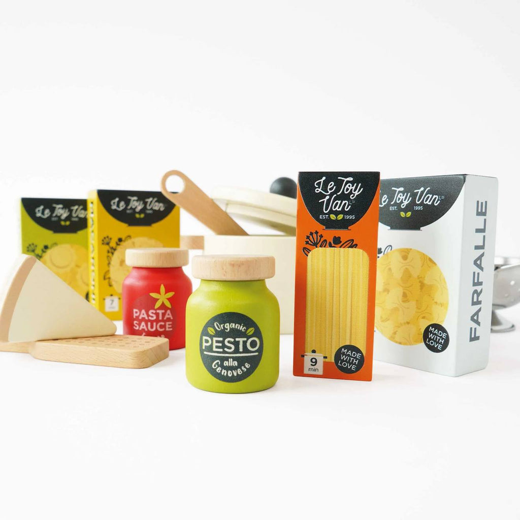 Ensemble de pâtes bio blanc